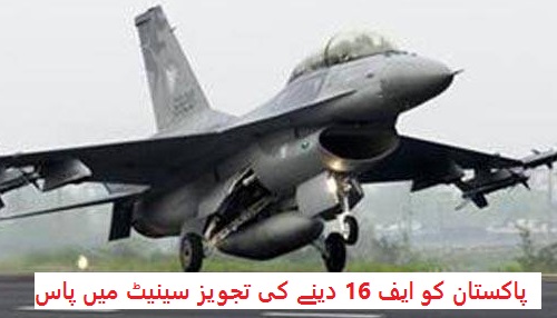 نہیں مانا امریکہ، پاکستان کو F-16 دینے کی تجویز سینیٹ میں پاس